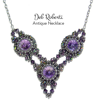 Antique Necklace, design by Deb Roberti