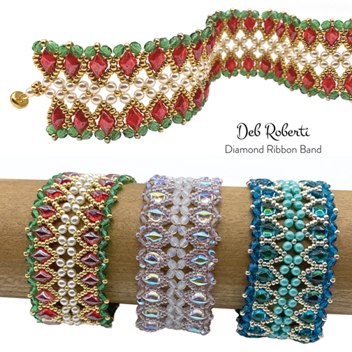 Diamond Ribbon Band, design by Deb Roberti