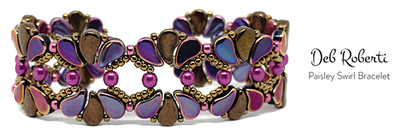 Paisley Swirl Bracelet & Earrings