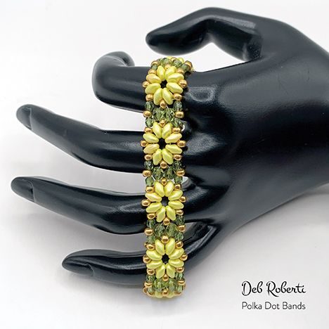 Polka Dot Bands, design by Deb Roberti