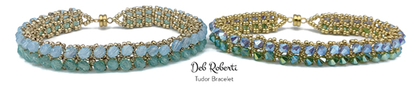 Tudor Bracelet, right-angle weave design