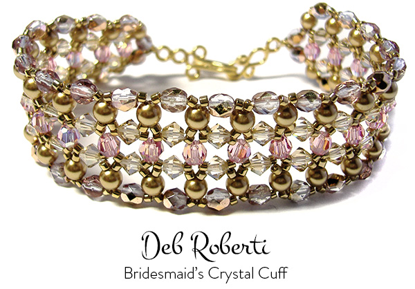 Bridesmaid's Crystal Cuff